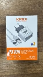 CARREGADOR USB/TPC 20W KD-691C - Imagem 2