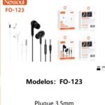 Fo-123 com fio nexsoul