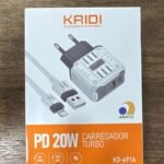 CARREGADOR USB/IOS 20W KD-691CL