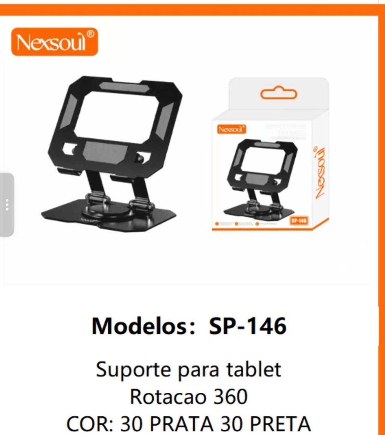 5 sp-146 suporte para tablete 360 nexsoul - Imagem 1