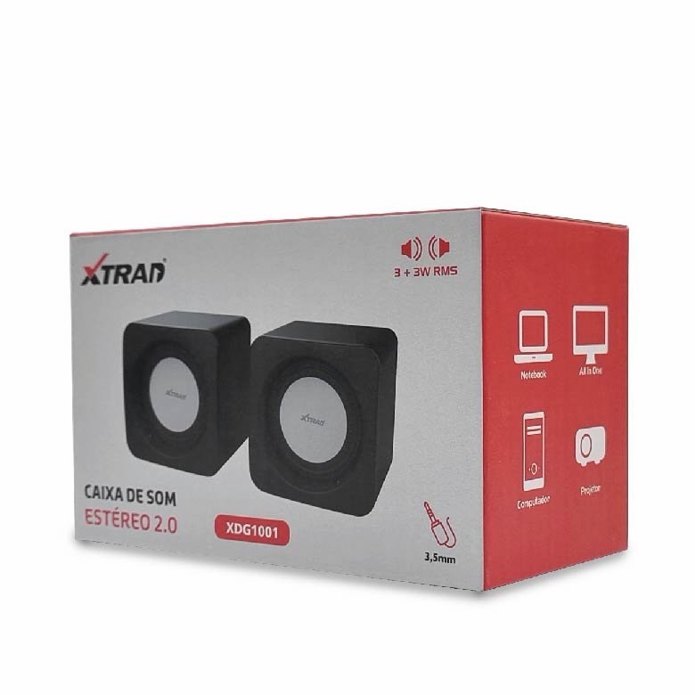 site-2 CAIXA DE SOM XTRAD XDG-1001 - Imagem 1