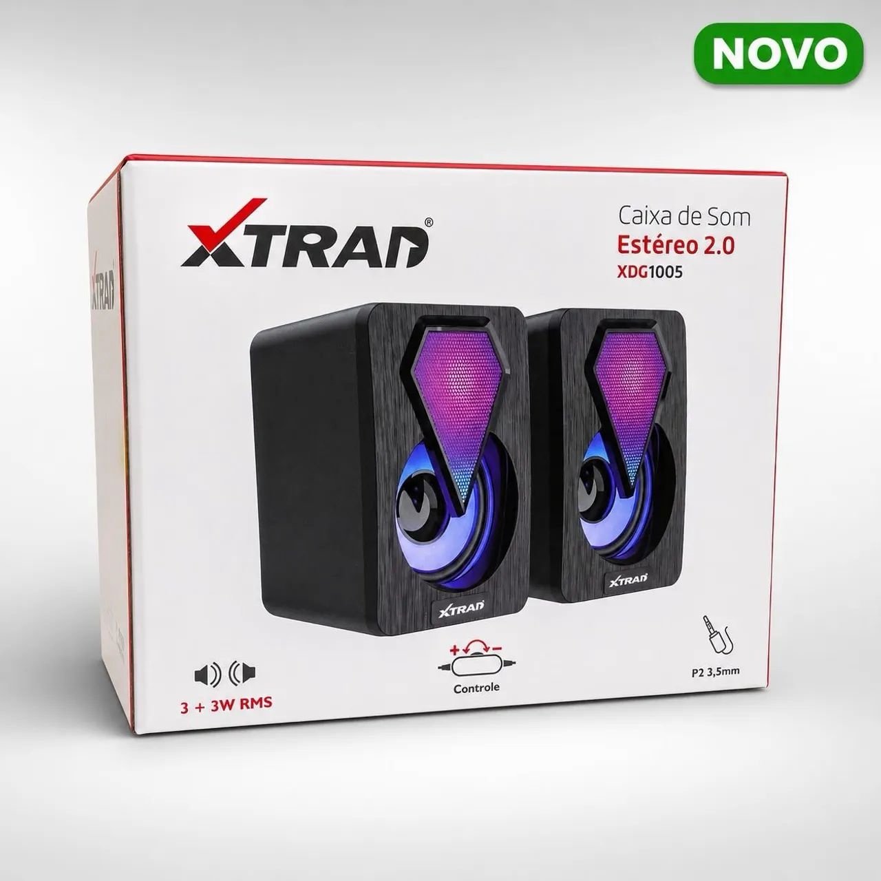 img_0298 CAIXA DE SOM XTRAD XDG-1005 - Imagem 1