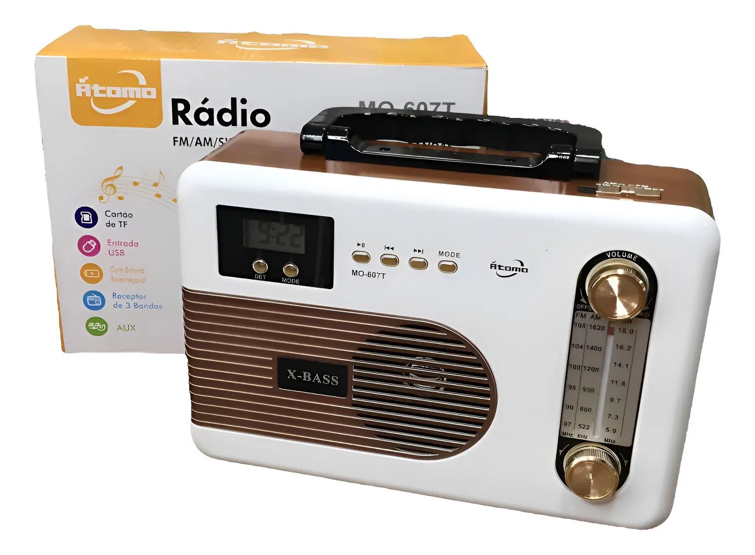 img_0352 ATOMO RADIO MO-607t - Imagem 1