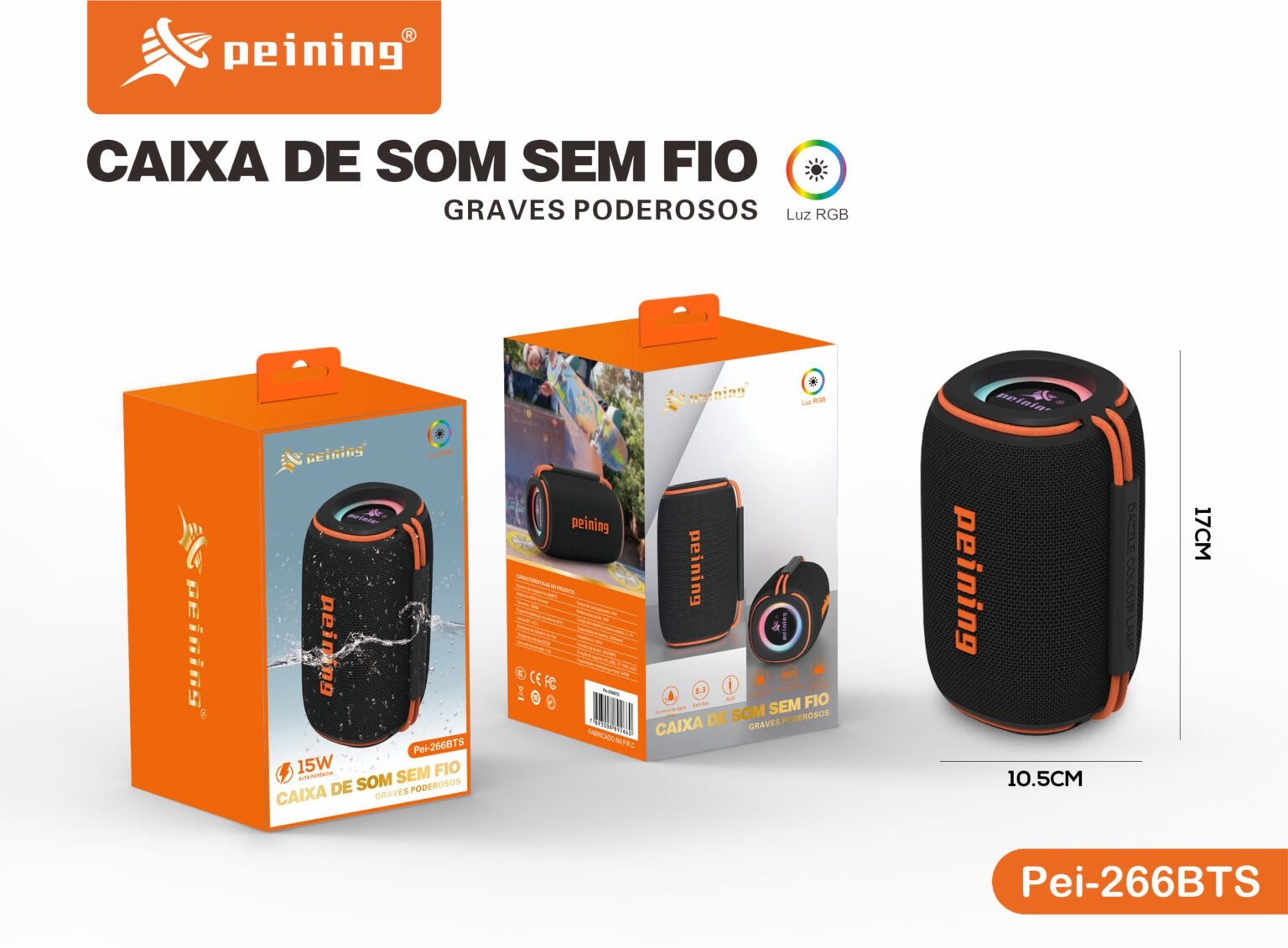 img_0389 CAXIA DE SOM PEI-266BTS - Imagem 1