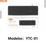 Teclado com fio Ytc-01