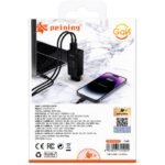 FONTE GaN 65W U+C+C PEI-PD330 - Imagem 2
