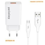 CARREGADOR USB/V8 PEI-185-1 - Imagem 2